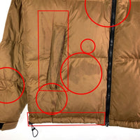 THE NORTH FACE ノースフェイス ND91841 ヌプシ ダウンジャケット ブラウン sizeXL 瑞穂店