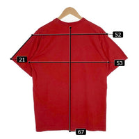 90's MICHAEL JORDAN マイケルジョーダン ALL STAR MVP イラストプリント Tシャツ OCEAN BAY レッド Size M 福生店