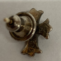CHROME HEARTS クロムハーツ No2 CH CRS CHクロス スタッド ピアス size 横8.6mm 縦10mm 瑞穂店