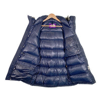 THE NORTH FACE PUPLE LABEL ノースフェイス パープルレーベル BRUSHED LONG SEROW 光電子 ダウンジャケット ネイビー ND2455N Size M 福生店