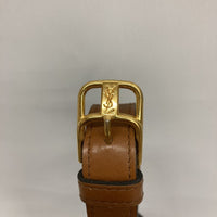 Yves Saint Laurent イヴサンローラン ショルダーバッグ レザー PVC ロゴ金具 ヴィンテージ 瑞穂店