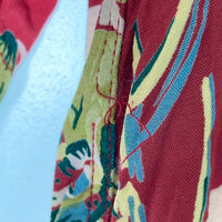 SUN SURF サンサーフ 311-M31057 アロハシャツ 花柄 レッド size- 瑞穂店