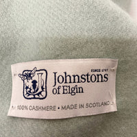 JOHNSTONS ジョンストンズ カシミヤ100% マフラー グリーン 瑞穂店