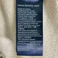 TOMMY JENES トミージーンズ パーカーワンピース 前後サークルプリント ライトグレー sizeS 瑞穂店