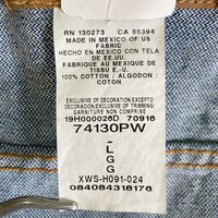 WRANGLER ラングラー 74130PW カーボーイカット・デニムベスト Cowboy Cut Denim Vest インディゴ sizeL 瑞穂店