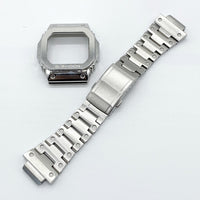 CASIO カシオ G-SHOCK マルチバンド6 タフソーラー デジタル腕時計 GW-M5610 社外カスタムメタルバンド付属 福生店