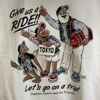 CAPTAIN SANTA キャプテンサンタ スウェット Give use a RIDE ホワイト sizeXL 瑞穂店