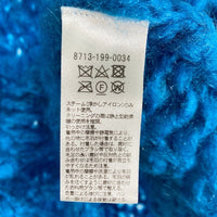 AEWEN MATOPH イウエンマトフ ハンドローゲージニット 8713-199-0034 UNITEDARROWS ブルー size:- 瑞穂店