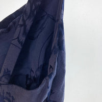 vivienne westwood ヴィヴィアンウエストウッド S26CT0641 NAVY BLUE PATTERNED SLIP DRESS 花柄ワンピース size40 瑞穂店