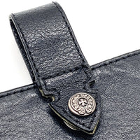 Chrome Hearts クロムハーツ The Way I Walk ザウェイアイウォーク レザーパスケース CHプラス スマホケース ブラック 福生店