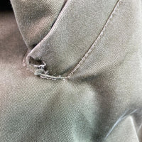 USA AIR FORS アメリカ軍 B-15 CROWN ZIPPER 40s 裏地アルパカ フライトジャケット カーキ size- 瑞穂店