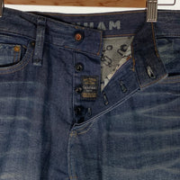 DENHAM デンハム RAZOR SLIM FIT デニムパンツ スリムフィット Used加工 Size 29×32 福生店