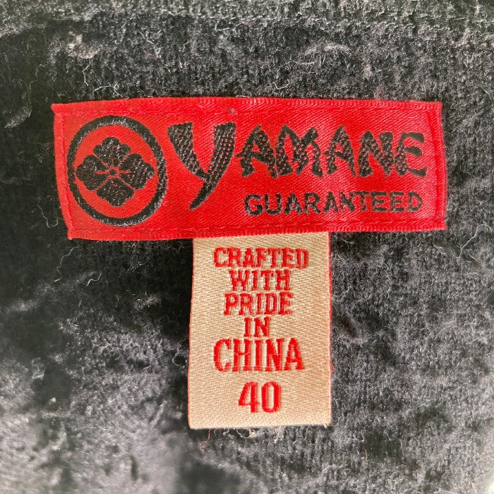 EVISU エヴィス YAMANE ジップパーカー 長袖 ボアフリース カモメ刺繍 ブラック size40 瑞穂店