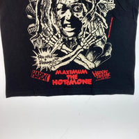 MAXIMUM THE HORMONE マキシマムザホルモン 予襲復襲 バンドTシャツ ブラック sizeXL 瑞穂店