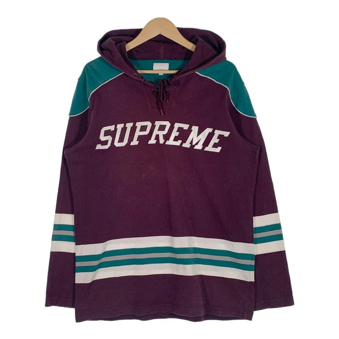 supreme hockey jersey hooded