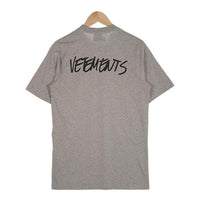 VETEMENTS ヴェトモン 20AW JEANS LOGO T-SHIRT プリントTシャツ グレー UAH21TR619 Size XS 福生店