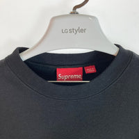 Supreme シュプリーム Cutout Logo Crewneck 20SS スウェット カットアウト ブラック sizeM 瑞穂店