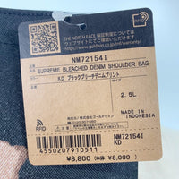 SUPREME シュプリーム 21AW THE NORTH FACE ノースフェイス Bleached Denim Print Shoulder Bag ブリーチドデニムプリント ショルダーバッグ ブラック 福生店
