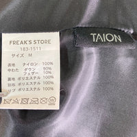 FREAK’S STORE フリークスストア ダウンジャケット 183-1511 ブラック sizeM 瑞穂店