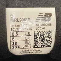 new balance ニューバランス green label relaxing 別注 MRL996 ブラック size23.5cm 瑞穂店