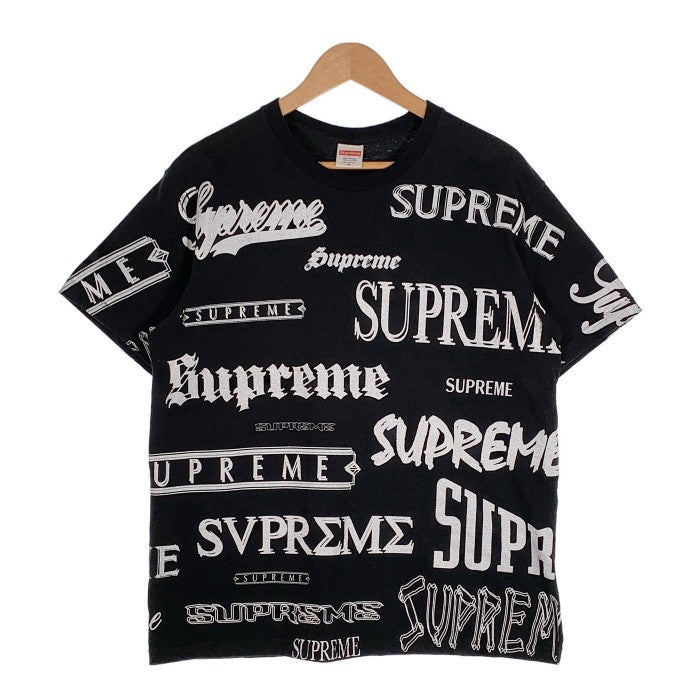 Tシャツ/カットソー(半袖/袖なし)Supreme Multi Logo Tee black M ...