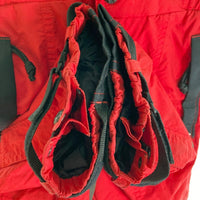 THE NORTH FACE ノースフェイス TNF-611 TNF-605 90s SKIWEAR スキーウェア 上下セット レッド sizeL 瑞穂店