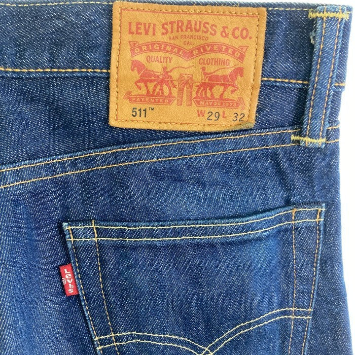 Levi’s リーバイス 04511-2596 511SLIM FIT SELVEDGE 米国製 赤耳 デニムパンツ ジーンズ インディゴ  sizeW29 瑞穂店