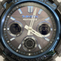 CASIO カシオ G-SHOCK ジーショック AWG-M100A デジアナ 電波ソーラー 腕時計 ブラック 瑞穂店