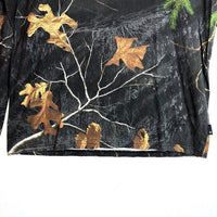 HUF ハフ リアルツリー 総柄 ロンT ブラック sizeM 瑞穂店