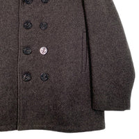 Schott ショット U.S.740N PEA JACKET メルトン ウール ピーコート グレー Size 40 福生店
