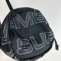 SUPREME シュプリーム 21AW Neck Pouch マルチロゴ ネックポーチ ショルダーバッグ ブラック 瑞穂店