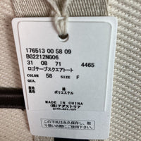 Bayflow ベイフロー タグ付き ロゴテープスクエアトート アイボリー×ブラウン 瑞穂店