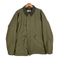 HOUSTON ヒューストン WATER REPELLENT ECW DECK JACKET デッキジャケット 撥水 日本製 50888 オリーブ Size 42 福生店