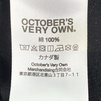 October's Very Own オクトーバーズベリーオウン プリント Tシャツ ブラック Size M 福生店