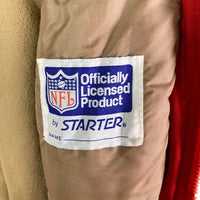 STARTER スターター NFL サンフランシスコ・SF 49ers 中綿 ナイロンジャケット レッド sizeXL 瑞穂店