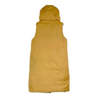 ZARA ザラ リバーシブル 中綿ロングベスト イエローブラック sizeS 瑞穂店