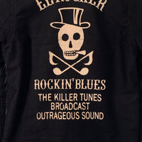 WACKO MARIA ワコマリア N-1 デッキジャケット ボア プリント ブラック Size S 福生店