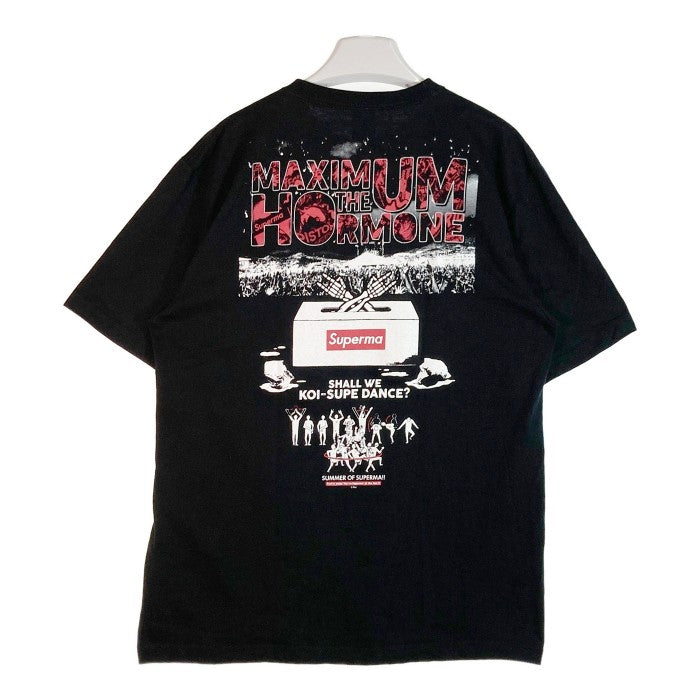 MAXIMUM THE HORMONE マキシマムザホルモン 恋のスペルマ バンドTシャツ ブラック sizeXL 瑞穂店