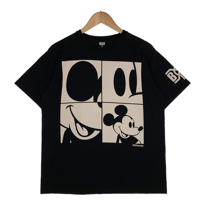 BOUNTY HUNTER バウンティーハンター MICKEY ミッキーマウス プリント Tシャツ ブラック Size M 福生店