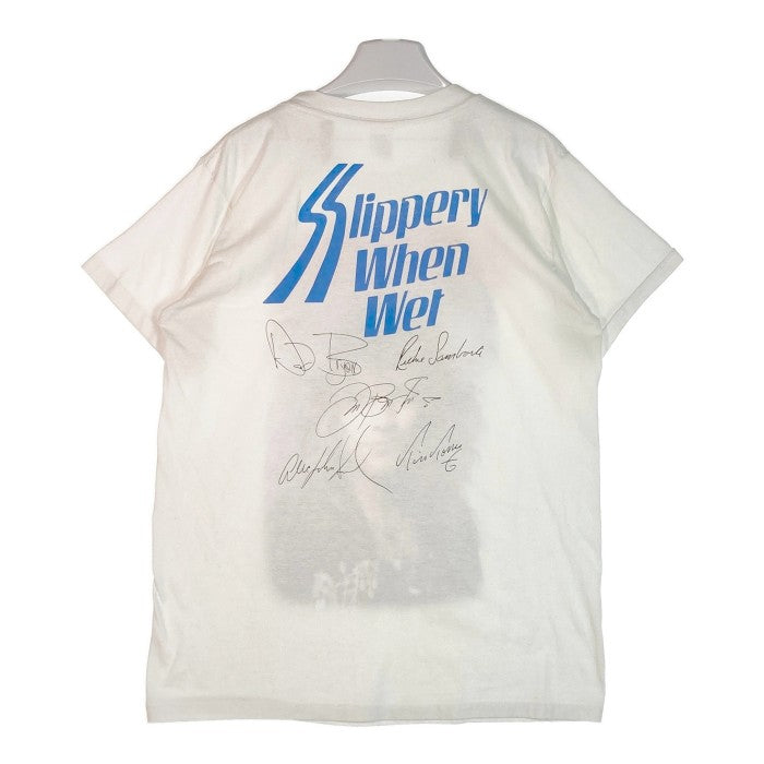 BON JOVI ボン・ジョヴィ US古着 USA製 80s バンドTシャツ ホワイト sizeXXL 瑞穂店