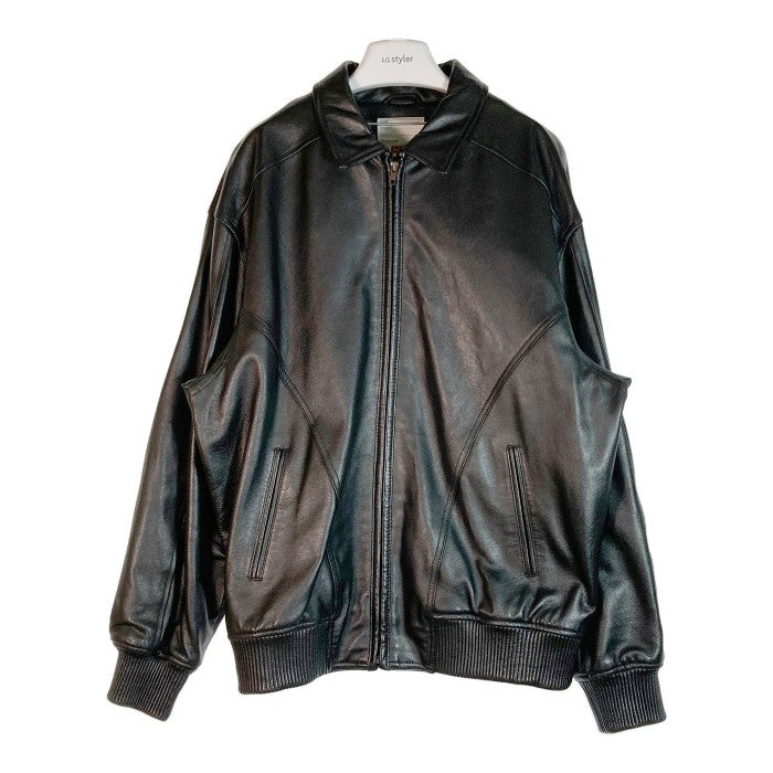 Supreme シュプリーム 18ss Studded Arc Logo Leather Jacket スタッズ アーチ ロゴ レザー ジャケット  ブラック sizeXL 瑞穂店