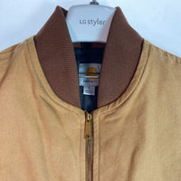 Carhartt カーハート ダック地ベスト 中綿 内側キルティング ベージュ sizeL 瑞穂店