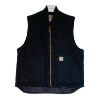 Carhartt カーハート ダック地ベスト 中綿 内側キルティング ブラック sizeL 瑞穂店
