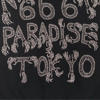 WACKO MARIA ワコマリア NECK FACE ネックフェイス プリント スウェットクルーネックトレーナー ブラック Size L 福生店