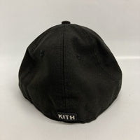 KITH NEW ERA キス ニューエラ キース NEWERA NY mets ロゴ ニューヨーク メッツ キャップ ベースボールキャップ ブラック size7・1/8 56.8cm 瑞穂店