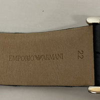 EMPORIO ARMANI エンポリオアルマーニ 自動巻き オートマチック デイト ARS3011 ネイビー 付属あり 瑞穂店