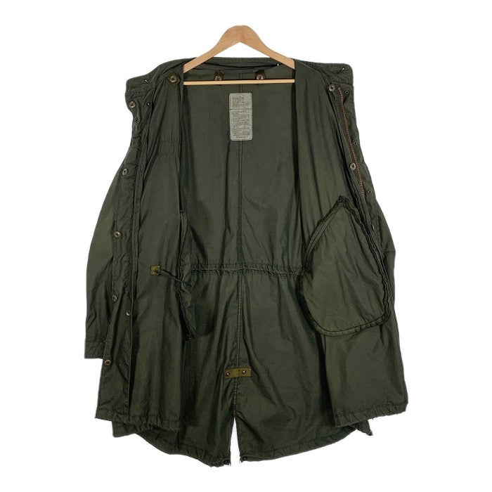 U.S.ARMY 80's M-65 フィッシュテール コート モッズ 後染め オリーブ Size L 福生店