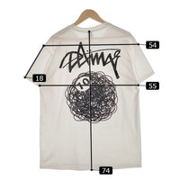 DAMA SURFBOARDS ダマサーフボード 10 DAMA SHORT SLEEVE TEE プリントTシャツ ホワイト Size L 福生店