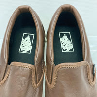 VANS バンズ Classic slip-on クラシック スリッポン Aged leather エイジドレザー VN-0QFD75J ブラウン size27.5cm 瑞穂店