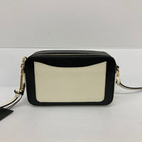 MARC JACOBS マークジェイコブス スナップショット ショルダーバッグ オフホワイト×ブラック 瑞穂店